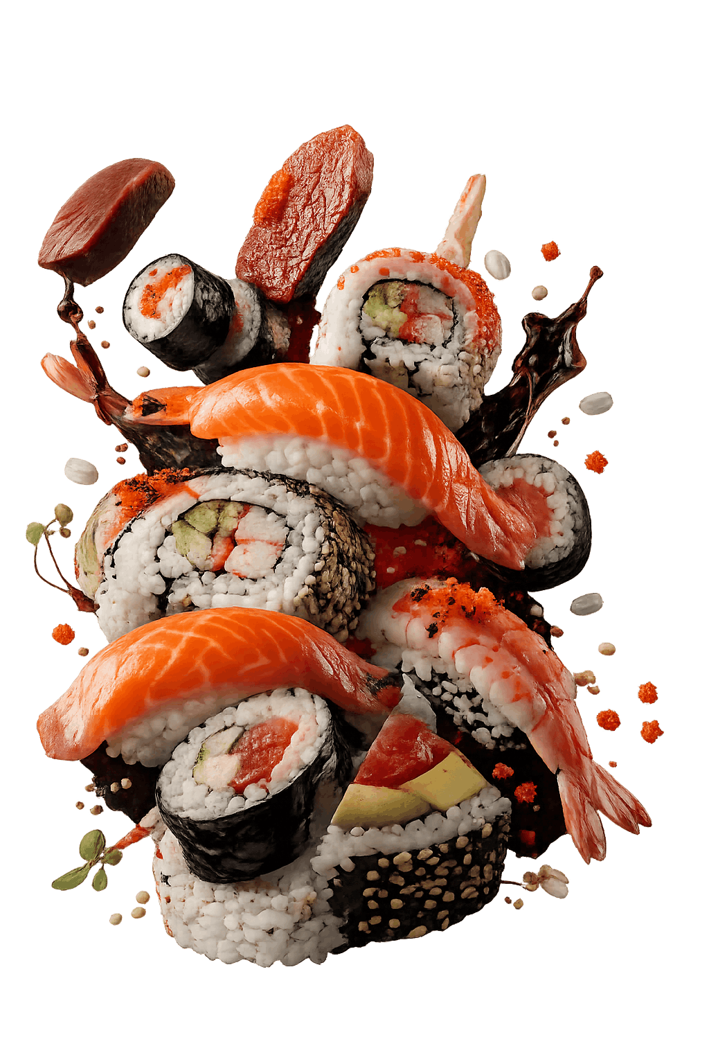 Sushi Dora Sushi-Komposition